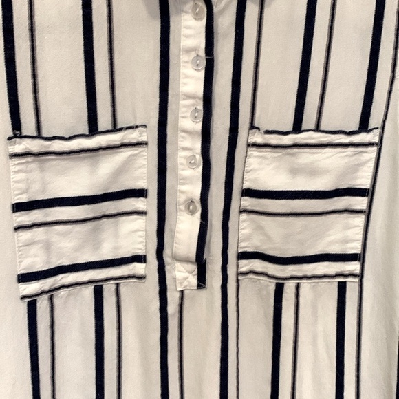 Dynamite | Navy Blue and white shirt (S) - Picture 9 of 11